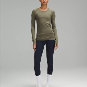 Lululemon Swiftly Army Long Sleeve